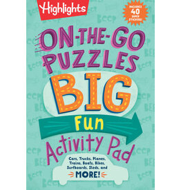 Highlights Highlights On-the-Go Puzzles Big Fun Activity Pad