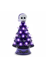 Holiday Light Up Ceramic Christmas Tree 6" Disney Jack Skellington