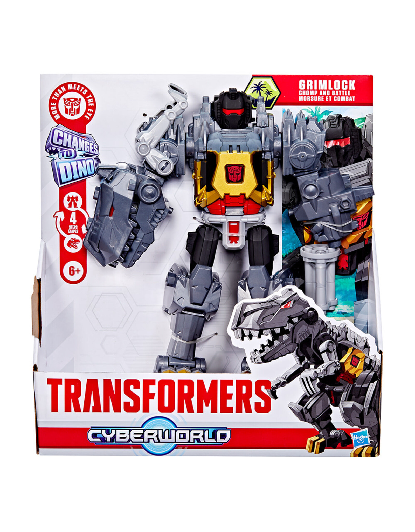Hasbro Transformers Cyberworld - Chomp and Battle Grimlock