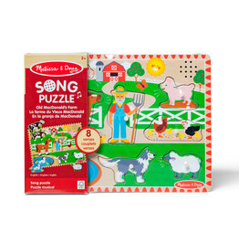 Melissa & Doug Song Puzzle 8 Pieces - Old MacDonald's Farm