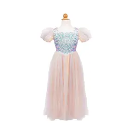 Great Pretenders Rainbow Sherbert Sparkle Dress, Size 5/6