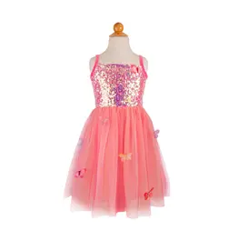 Great Pretenders Butterfly Bliss Dress Hot Pink, 5/6
