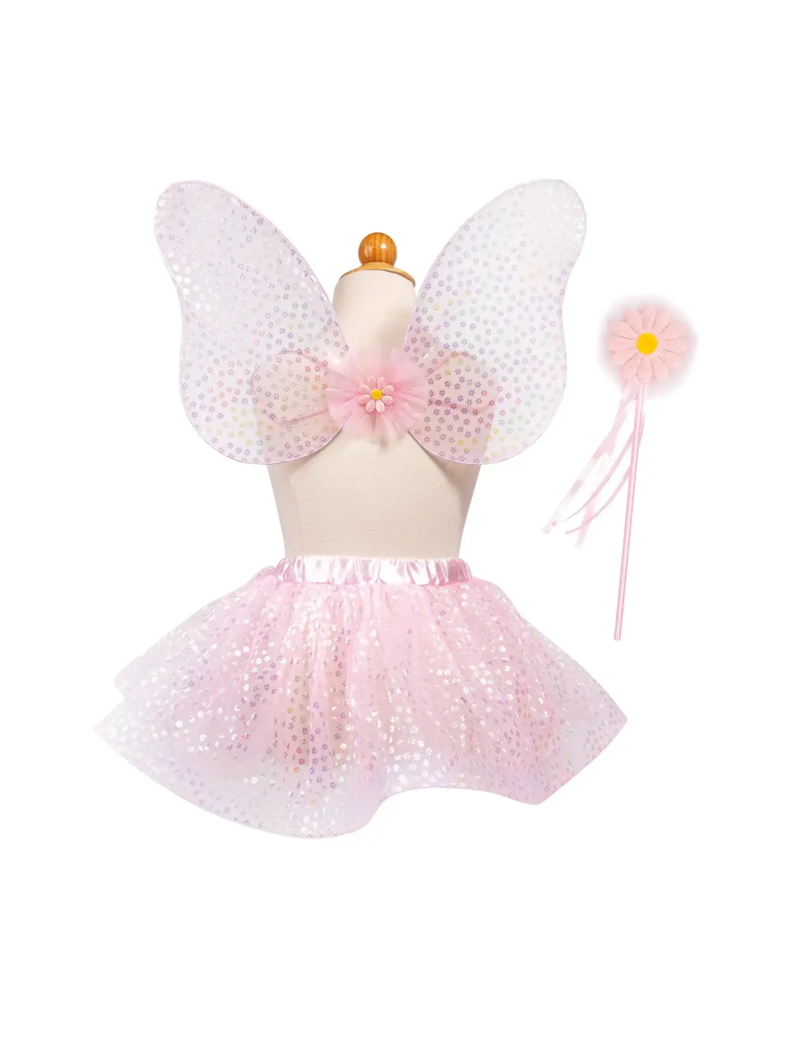 Great Pretenders Crazy for Daisies Tutu Wand & Wing Set, 4/6