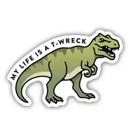 Stickers Northwest My Life Is A T-Wreck Sticker