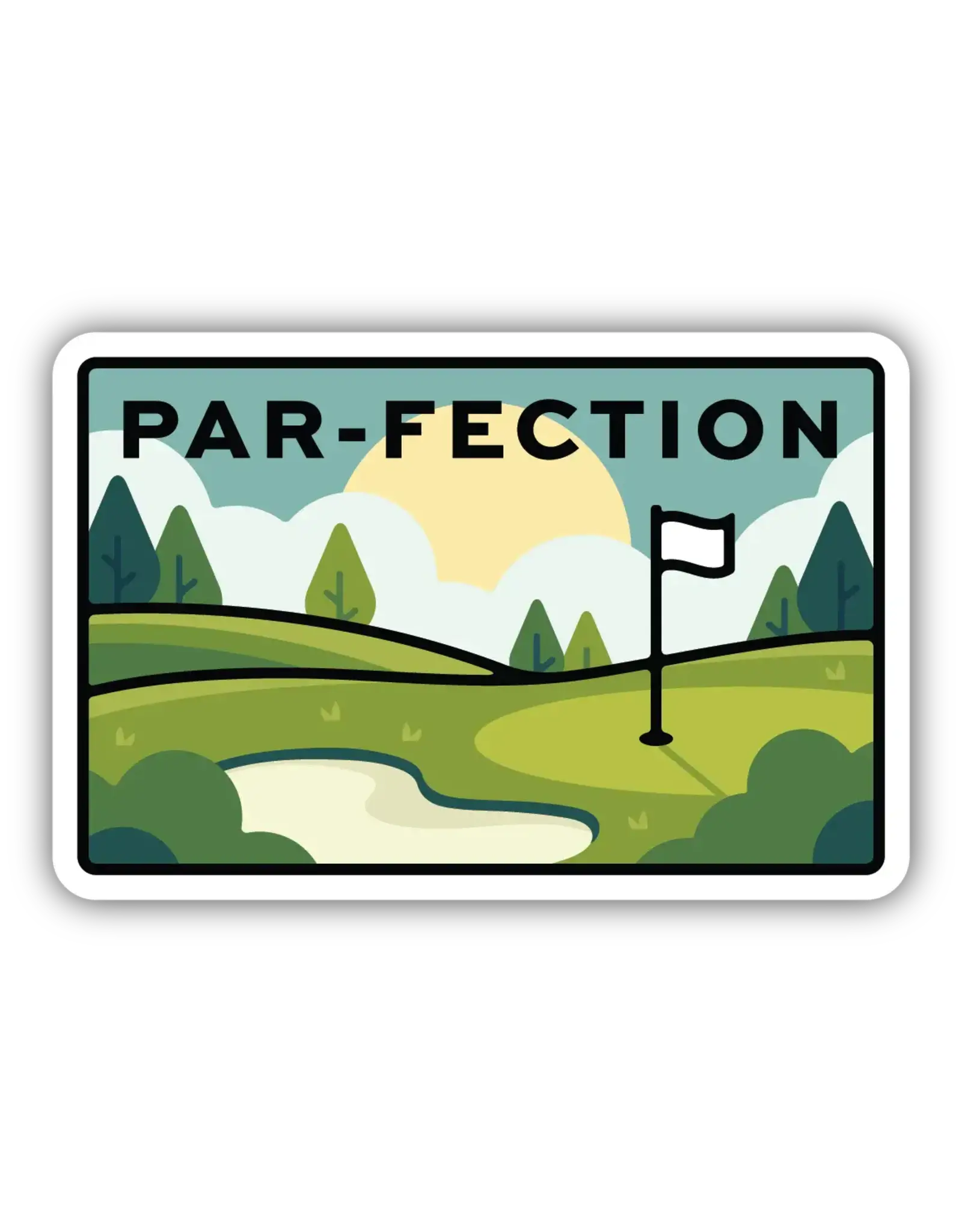 Stickers Northwest Par-Fection Golf Course Sticker