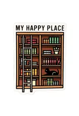 Stickers Northwest My Happy Place Bookshelf Sticker
