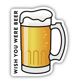 Stickers Northwest Wish You Were Beer Stein Sticker