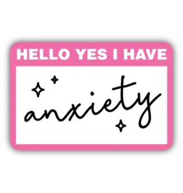 Stickers Northwest Anxiety Nametag Sticker