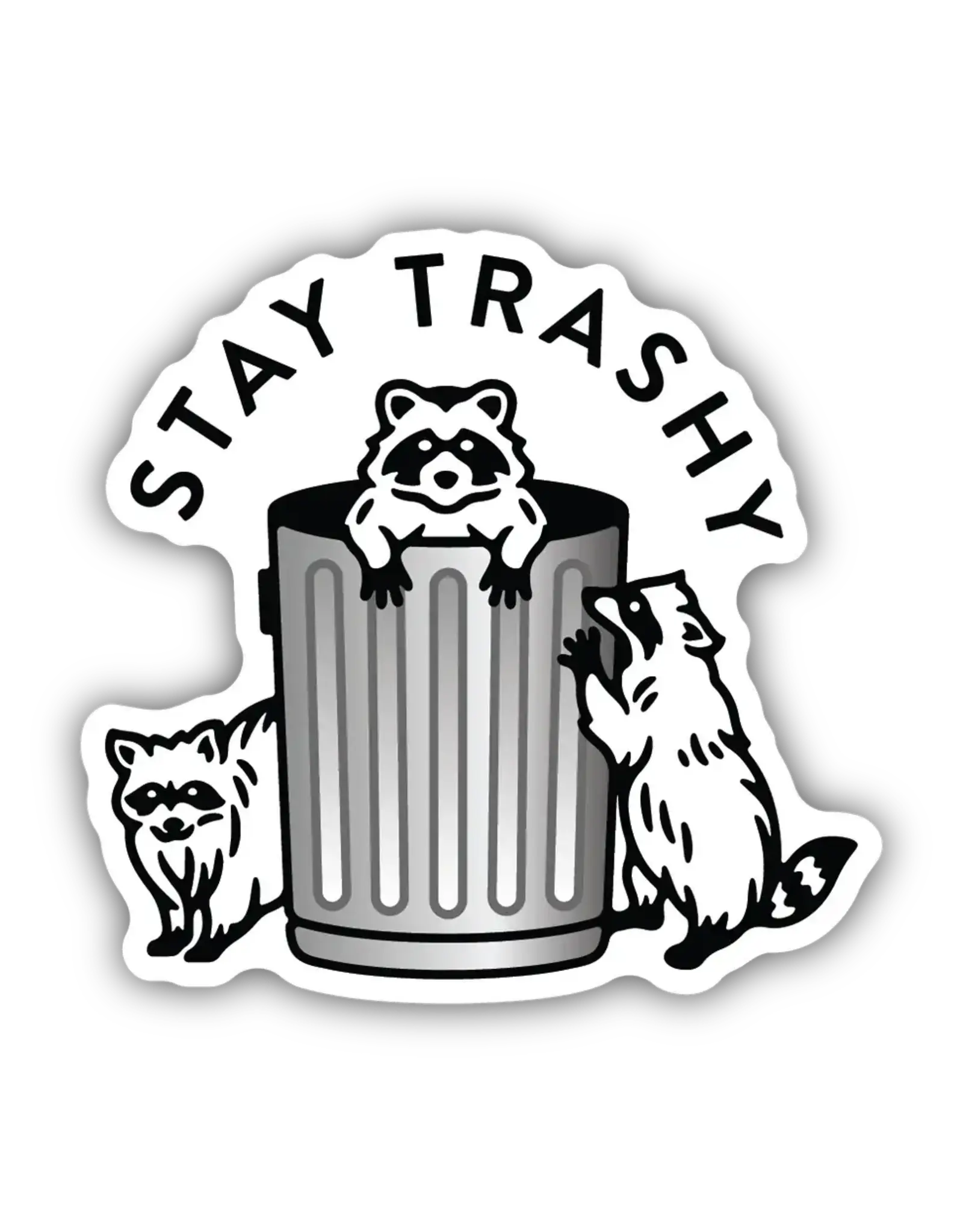 Stickers Northwest Stay Trashy Raccoons Sticker