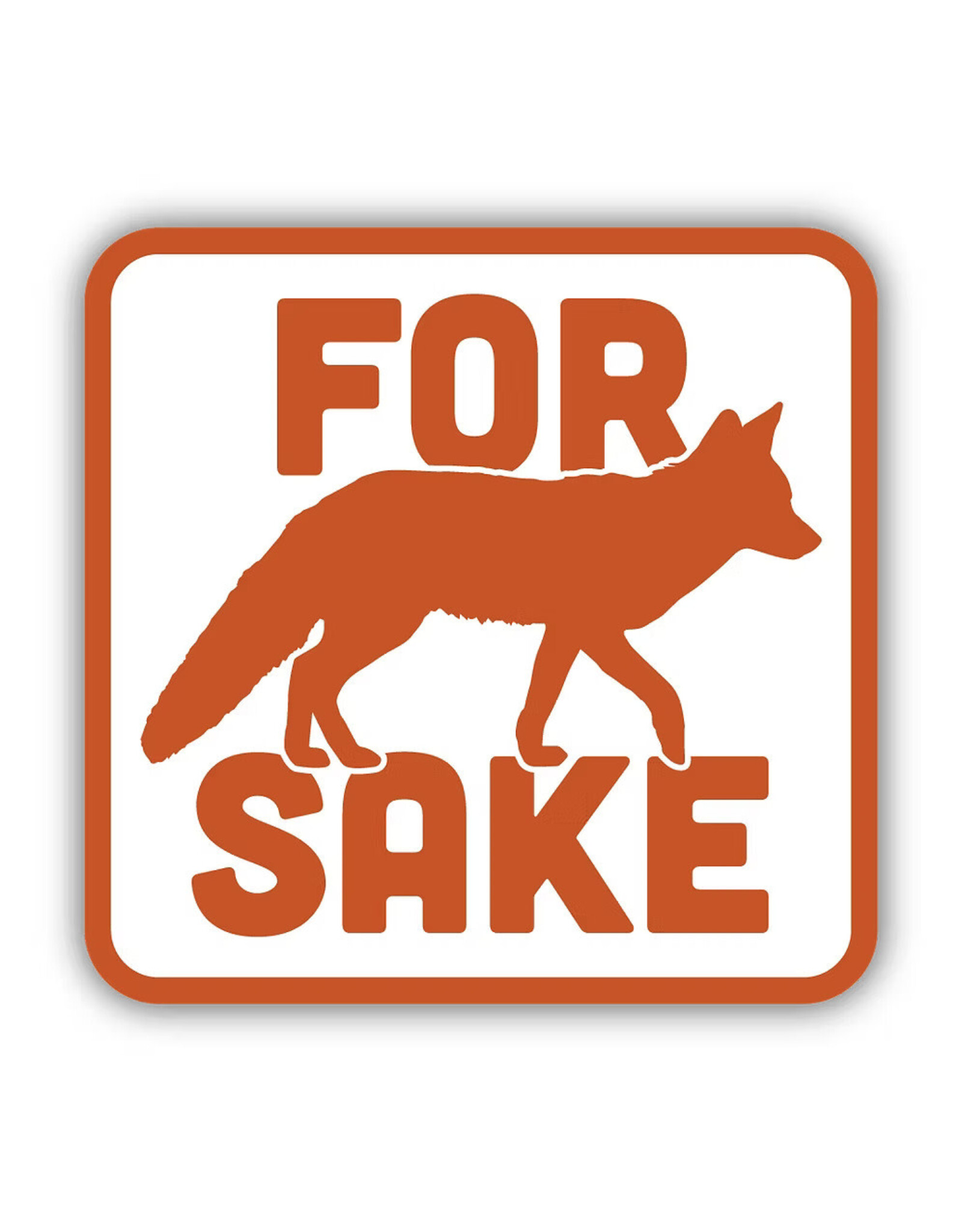 Stickers Northwest For Fox Sake Sticker