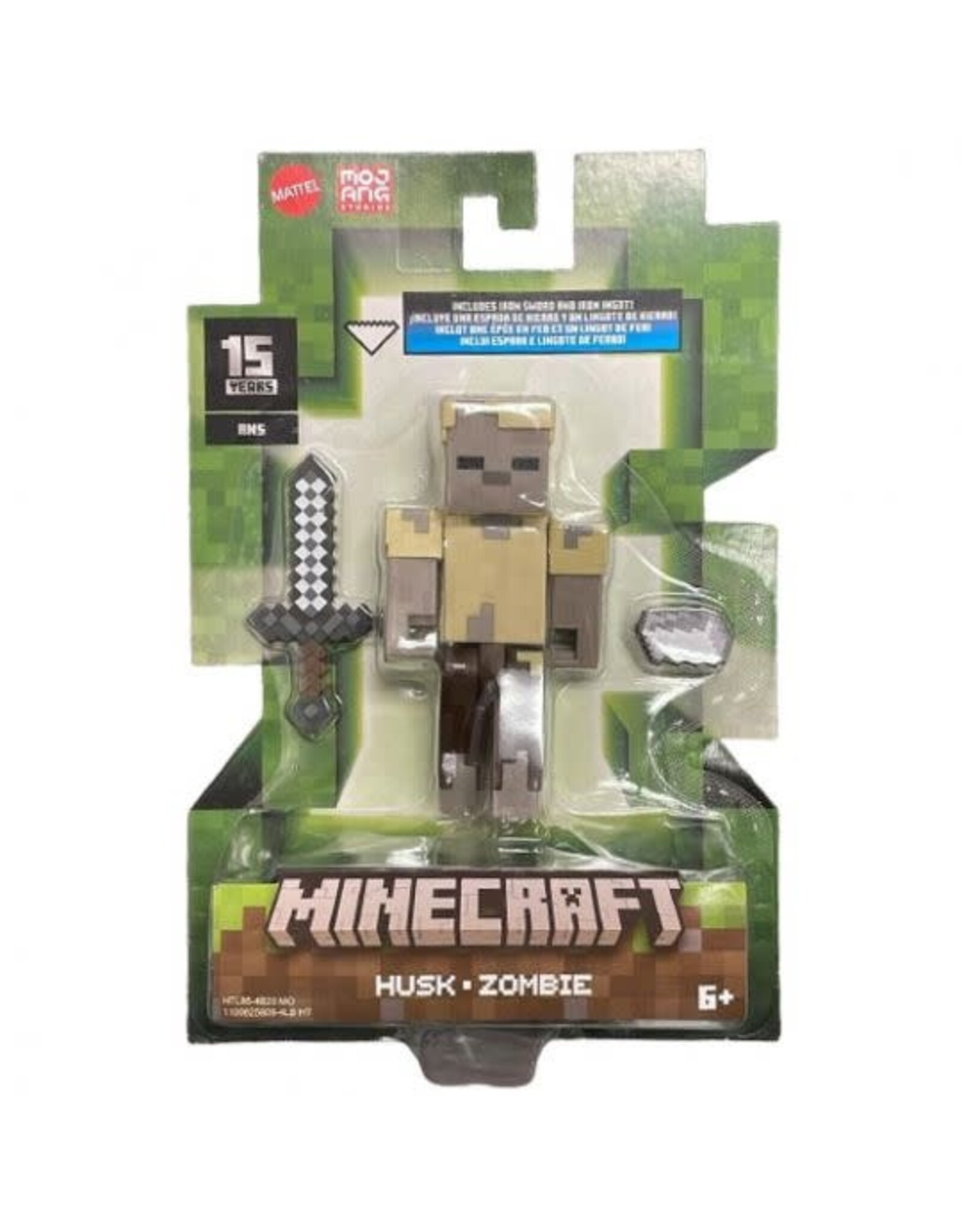 Mattel Minecraft 3.25" Figure - Husk Zombie