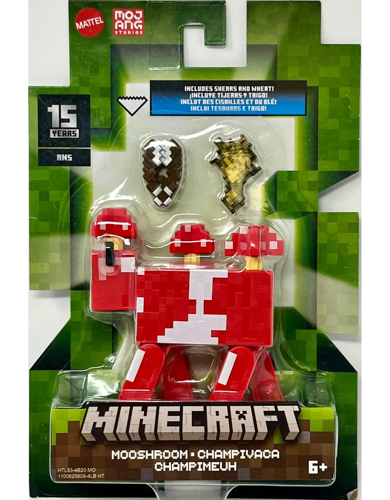 Mattel Minecraft 3.25" Figure - Mooshroom