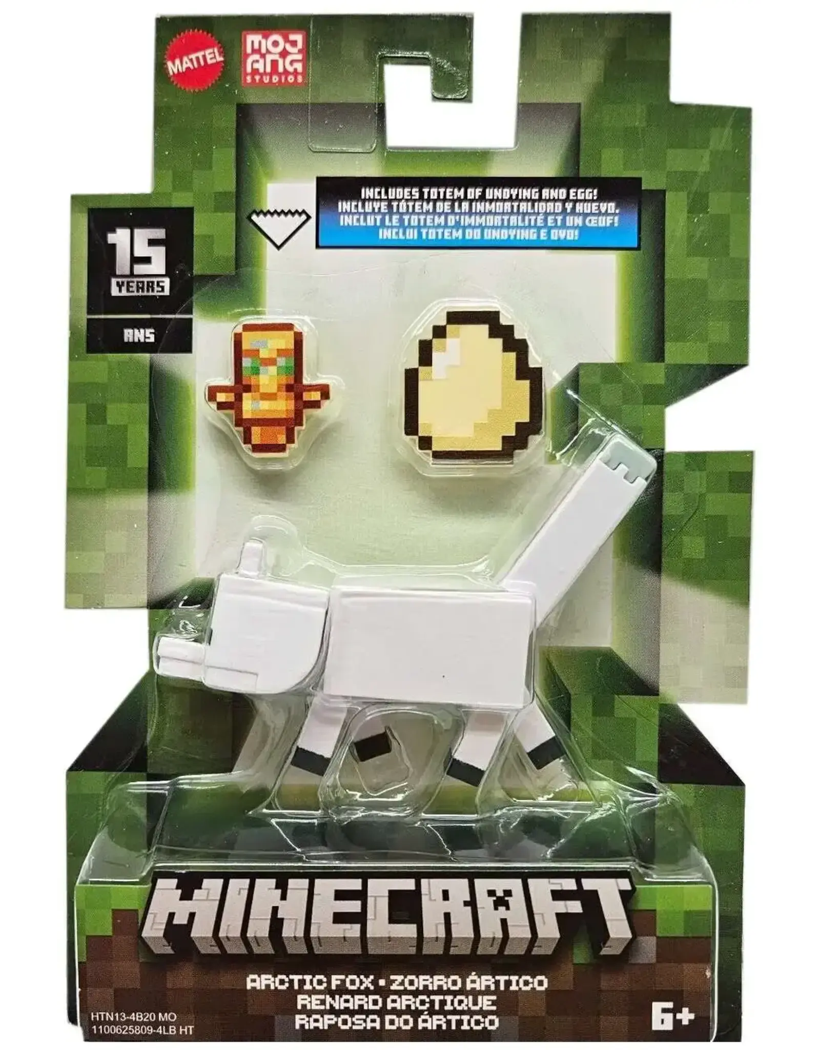 Mattel Minecraft 3.25" Figure - Arctic Fox