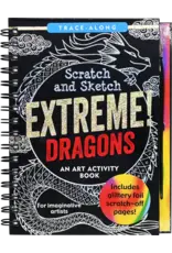 Peter Pauper Press Scratch & Sketch Extreme! Dragons