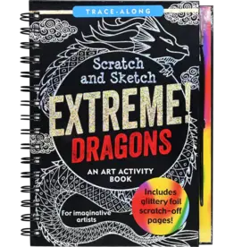 Peter Pauper Press Scratch & Sketch Extreme! Dragons