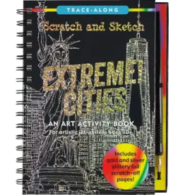 Peter Pauper Press Extreme! Cities Scratch and Sketch