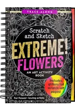 Peter Pauper Press Extreme! Flowers Scratch and Sketch