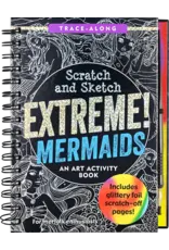 Peter Pauper Press Extreme! Scratch and Sketch Mermaids