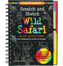 Peter Pauper Press Wild Safari Scratch and Sketch