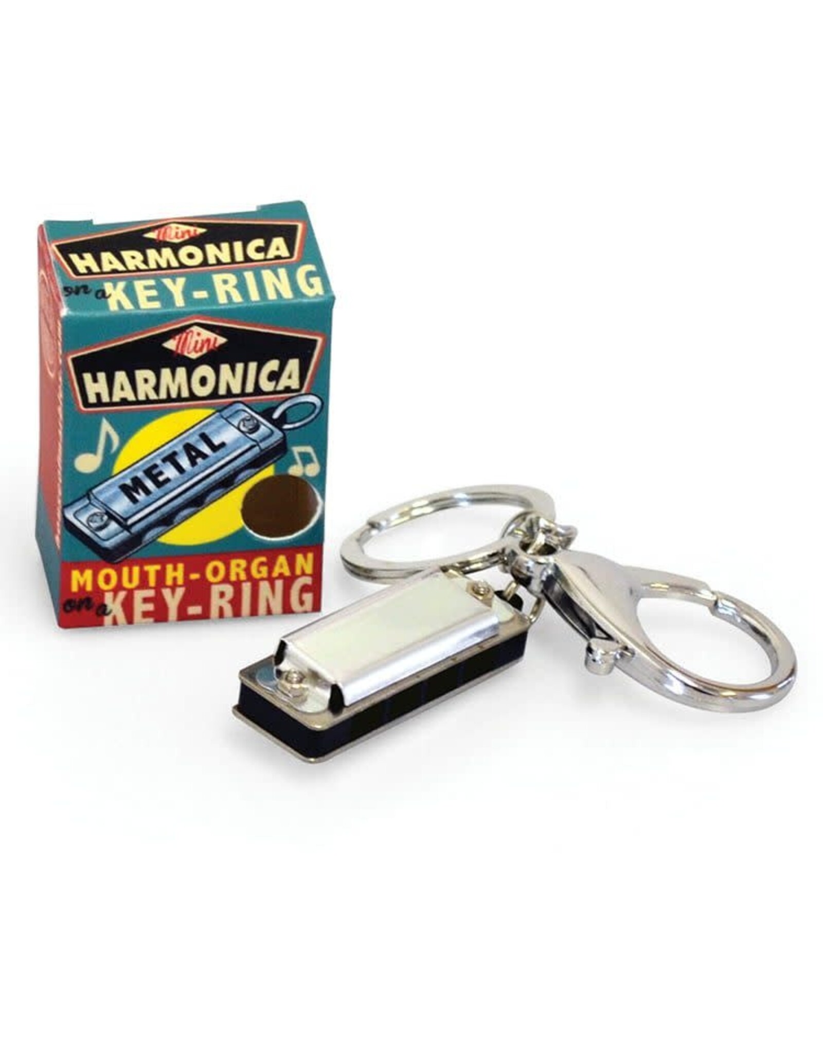 Mini Harmonica Keyrings Assorted