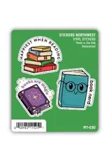 Stickers Northwest Book Lover Mini Sticker Trio