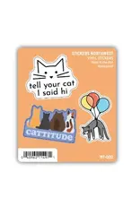 Stickers Northwest Cat Lover Mini Sticker Trio