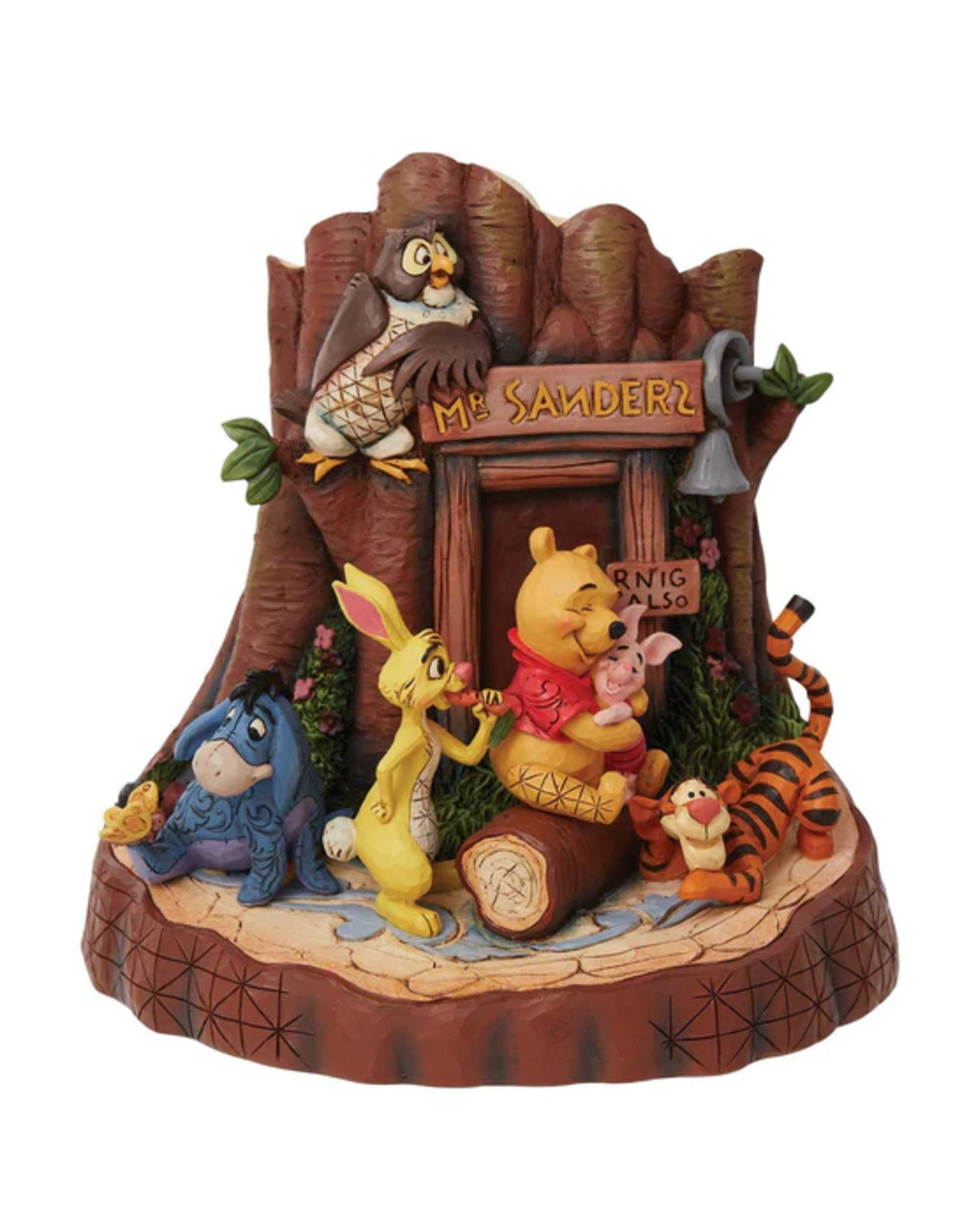 Jim Shore Pooh Carved by Heart