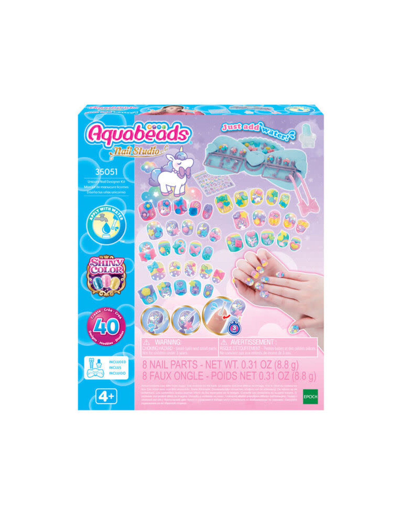 Aquabeads Aquabeads Unicorn Nail Design Kit