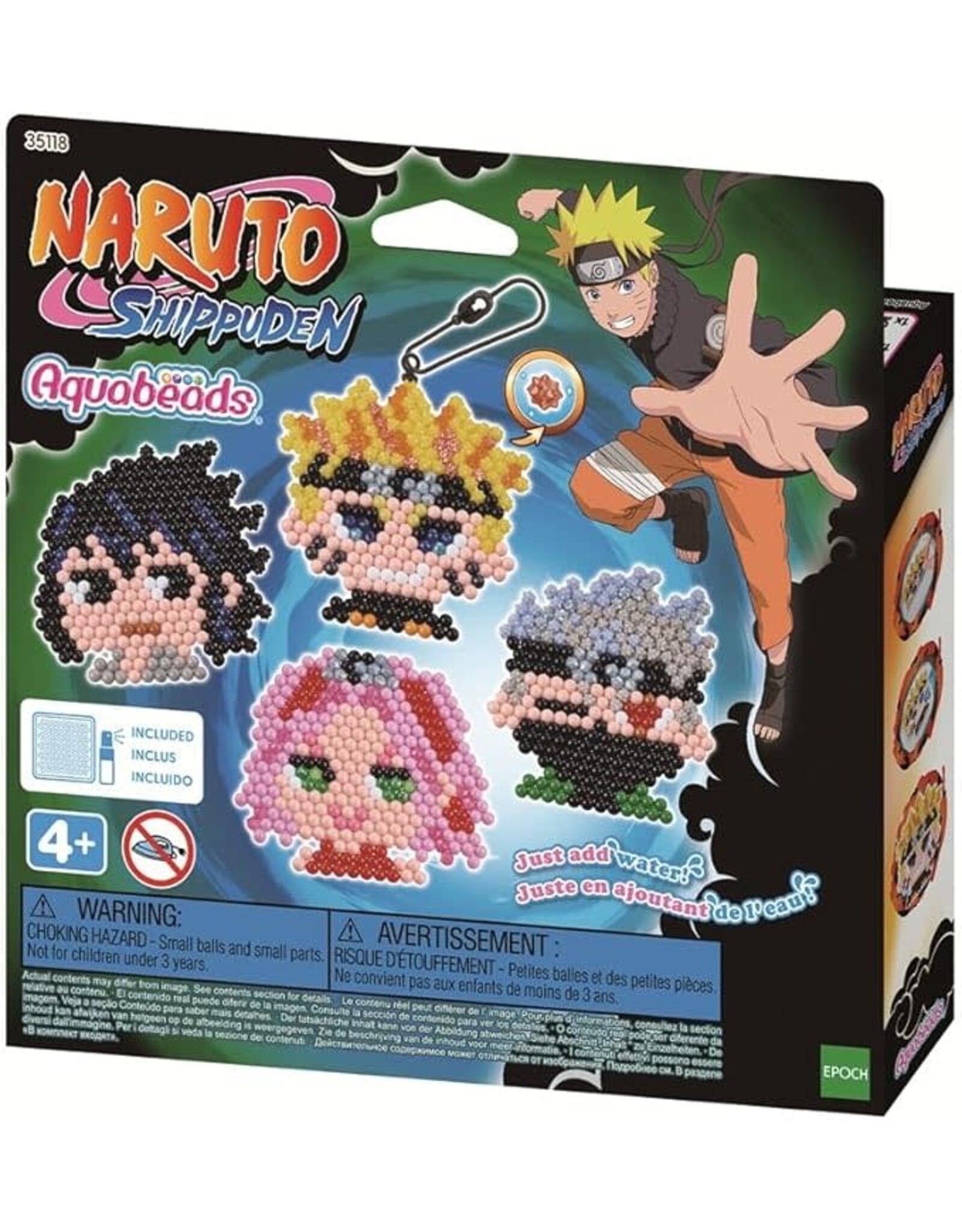 Aquabeads Aquabeads Naruto Keychain Craft Kit