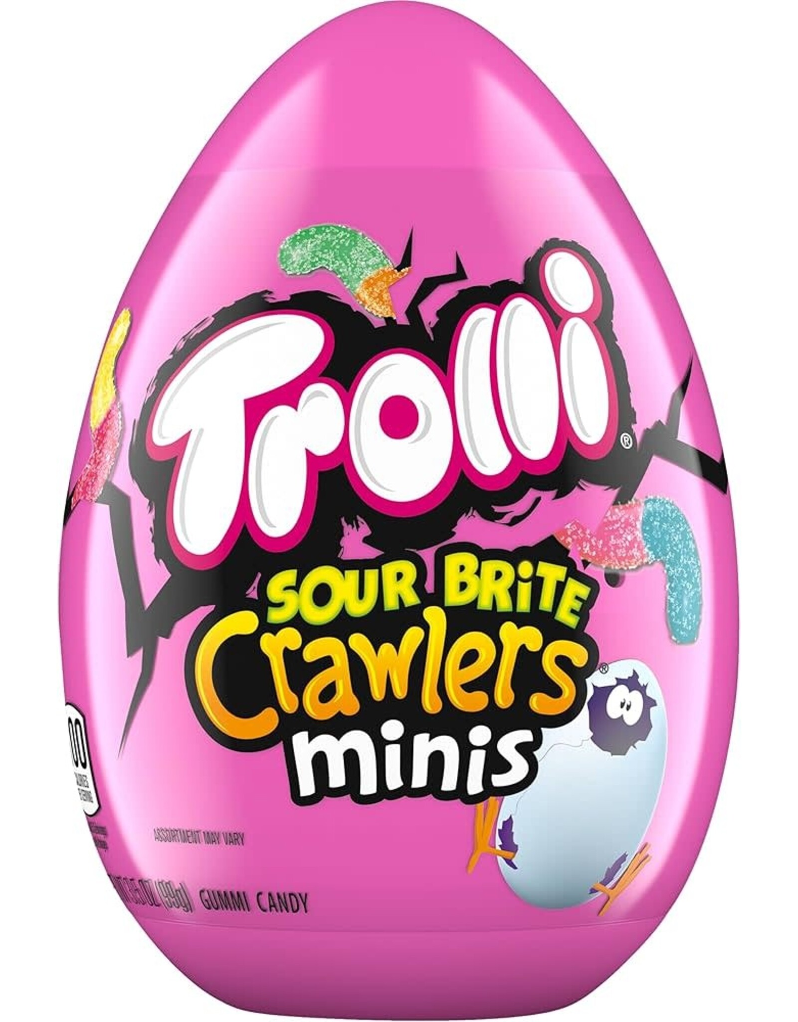 Easter Trolli Plastic Novelty Egg