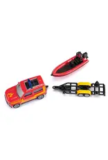 Siku Siku Land Rover Defender with Boat