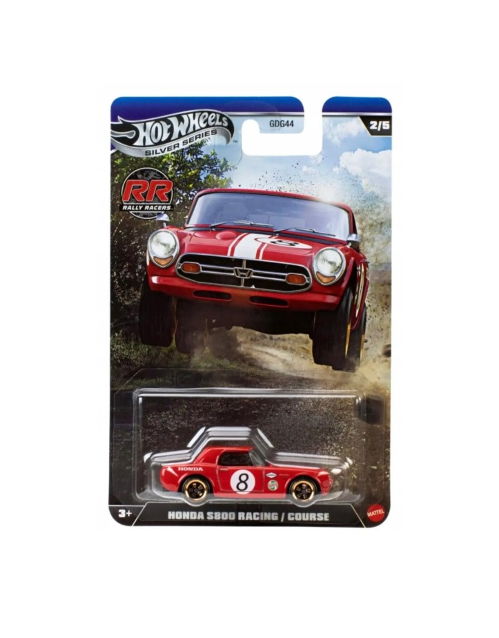 Mattel Hot Wheels Silver Series - Honda S800 Racing/Course