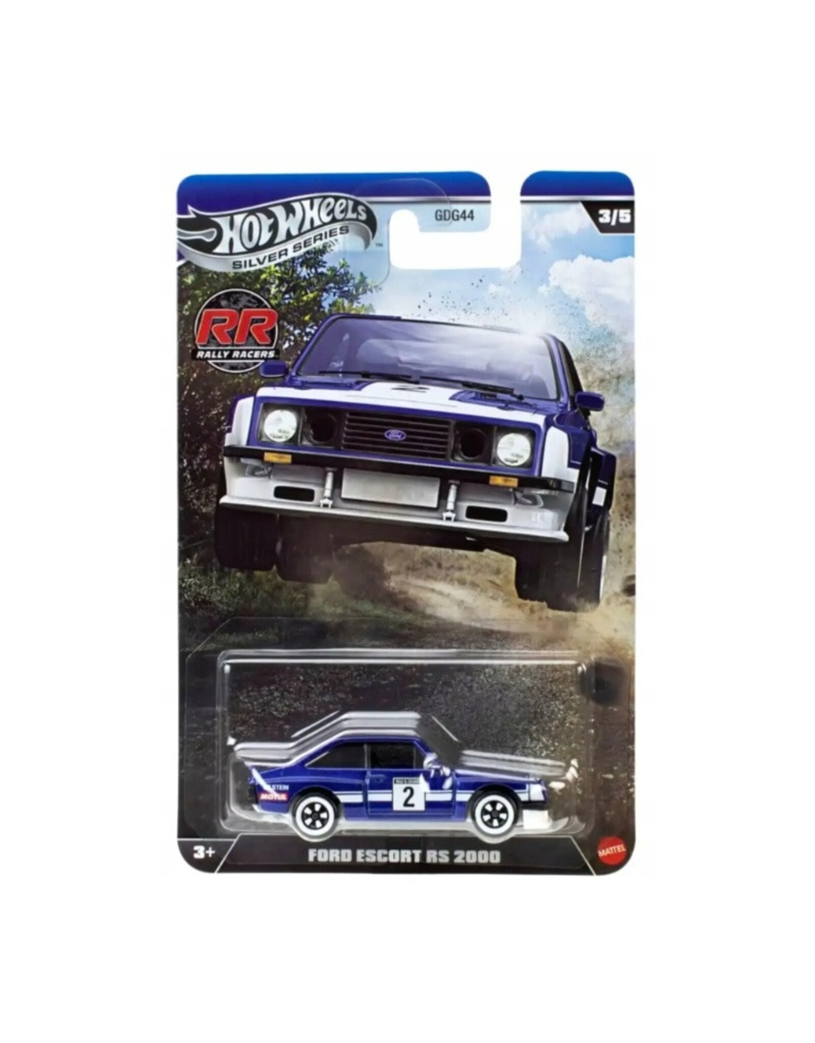 Mattel Hot Wheels Silver Series - Ford Escort RS 2000