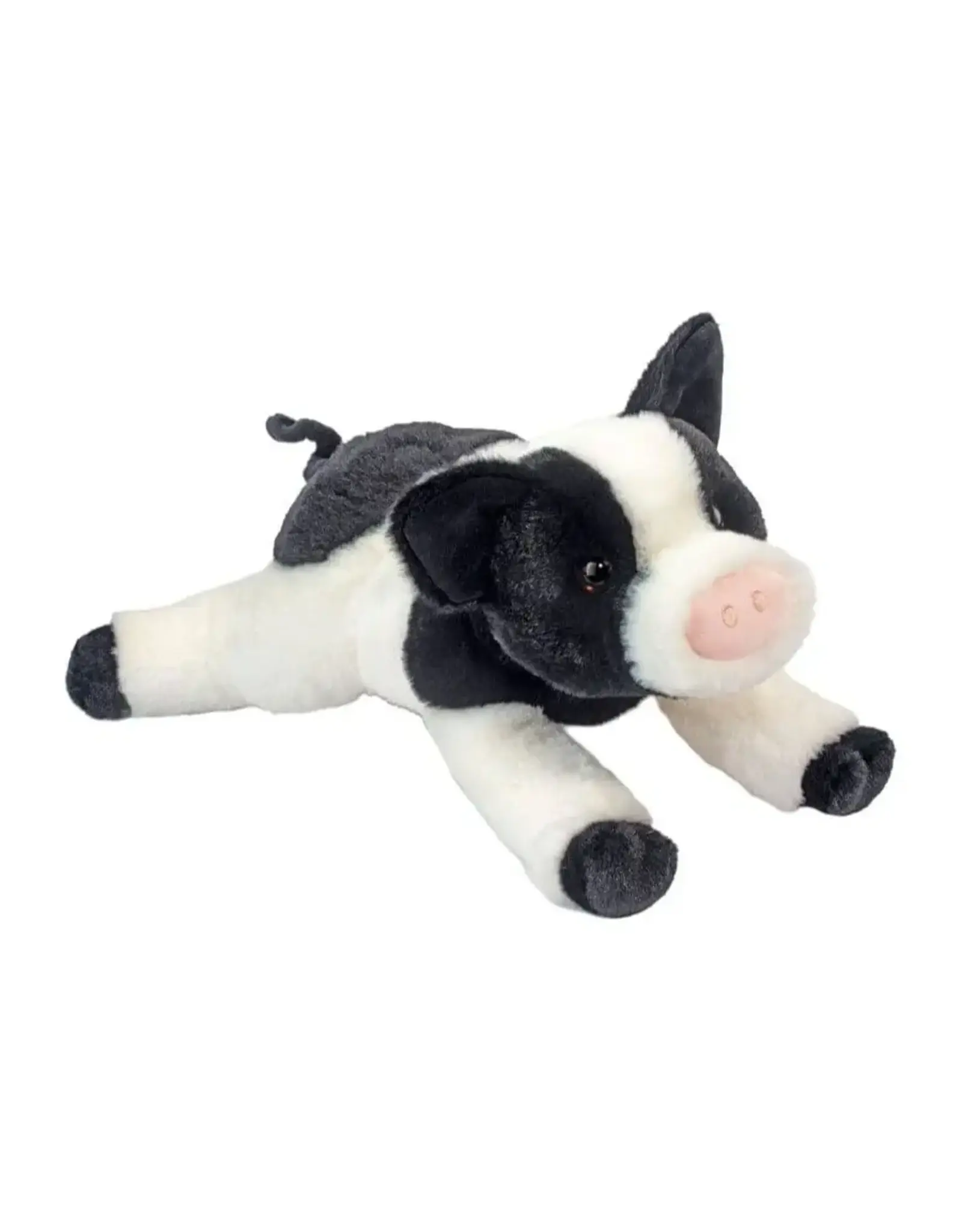 Douglas Ollie Black & White Pig Soft