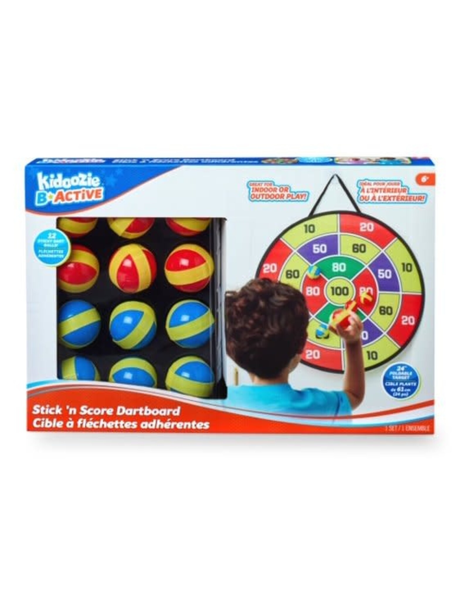 Kidoozie Kidoozie Stick N' Score Dartboard