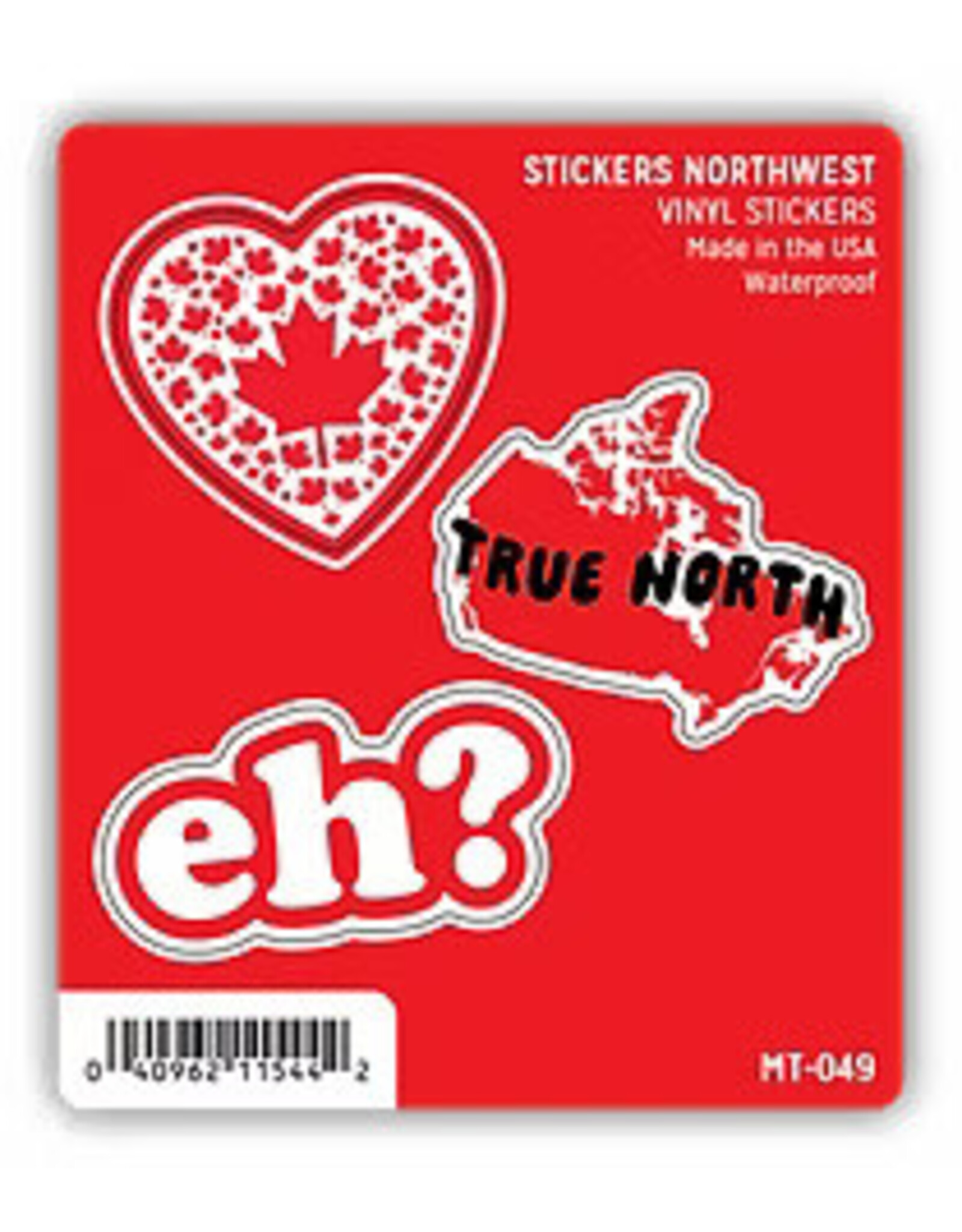 Stickers Northwest Canadian Mini Sticker Trio