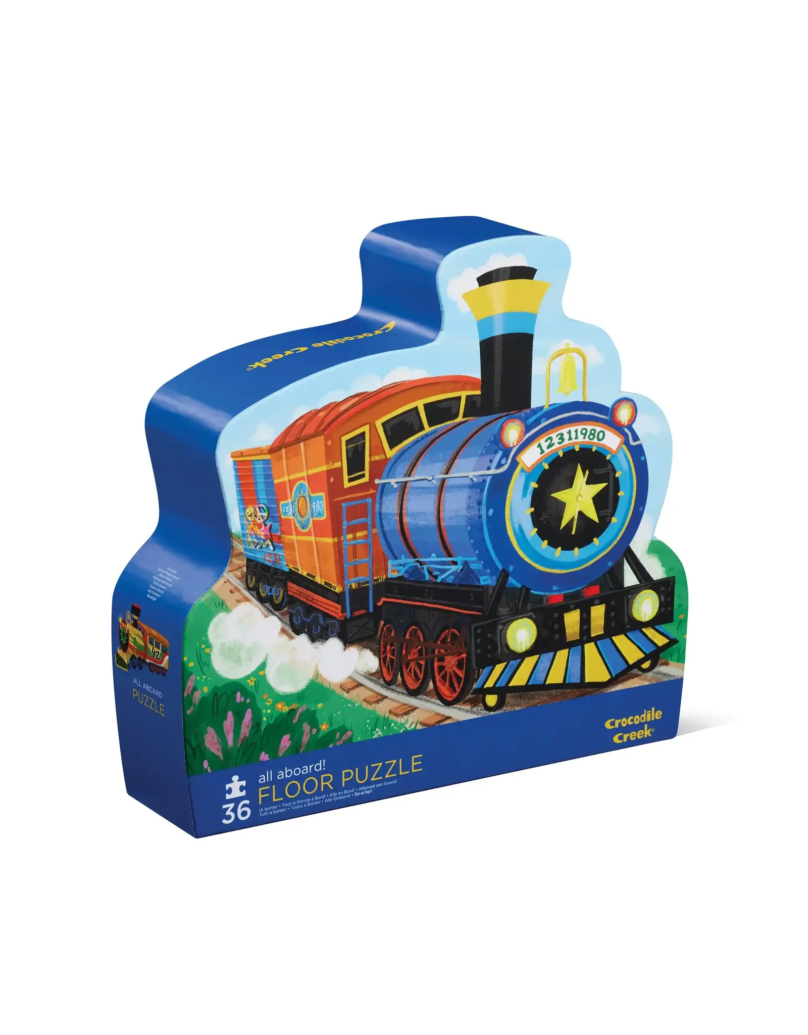 Crocodile Creek All Aboard 36pc Floor Puzzle