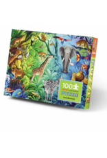 Crocodile Creek Holographic Jungle Paradise 100pc