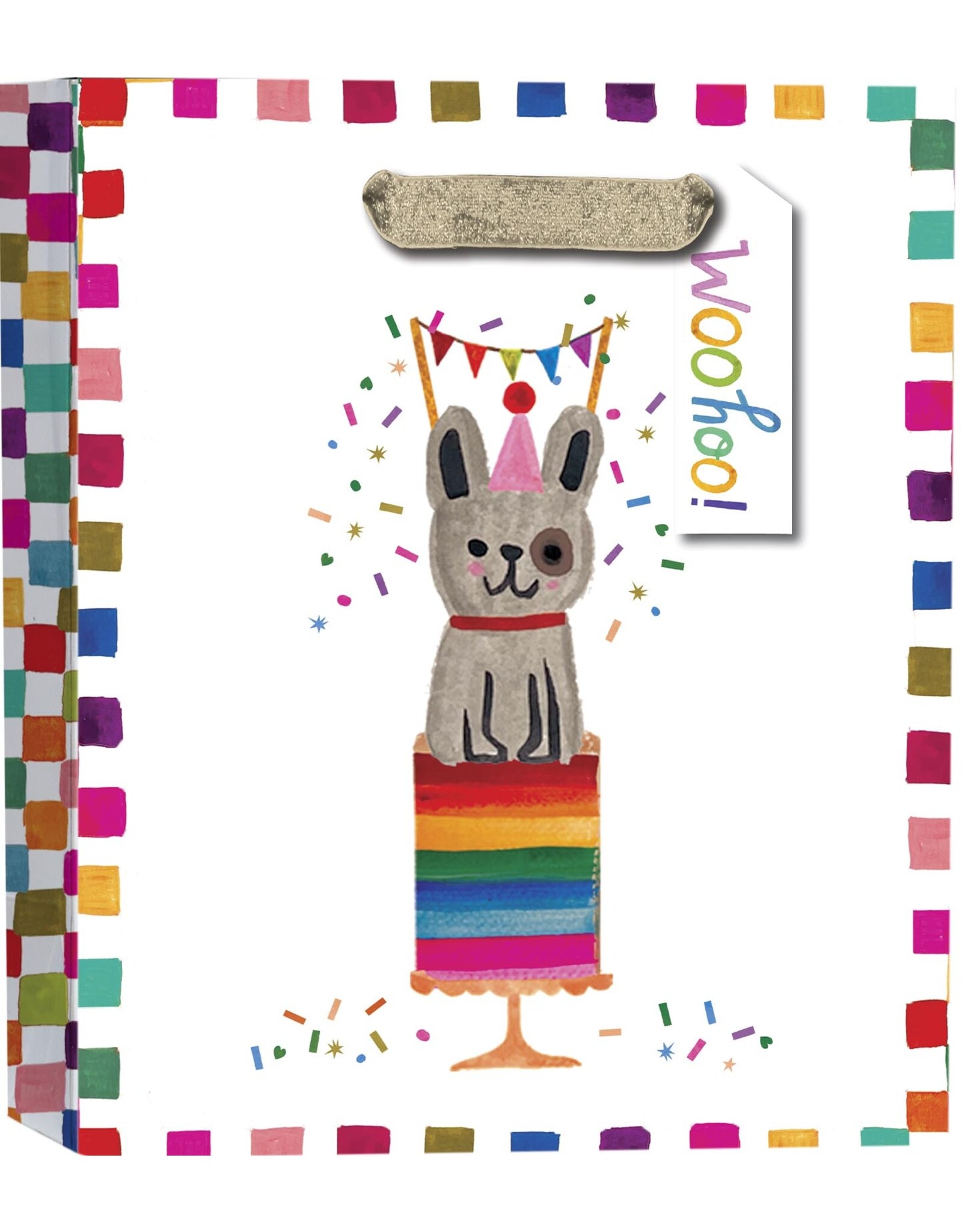 Design Design Birthday Menagerie Small Tote Bag