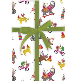 Design Design Birthday Menagerie Roll Wrap