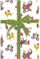 Design Design Birthday Menagerie Roll Wrap