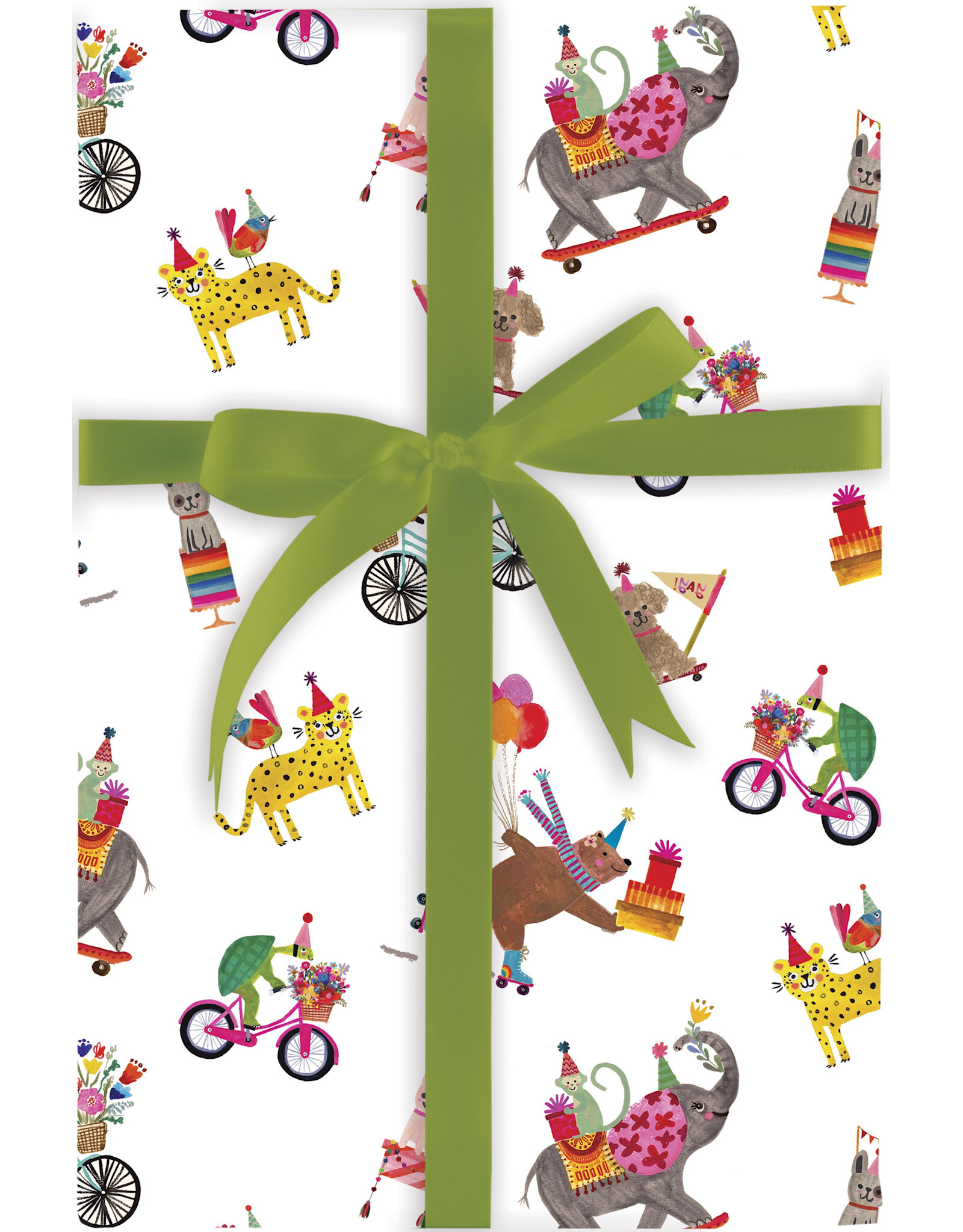 Design Design Birthday Menagerie Roll Wrap