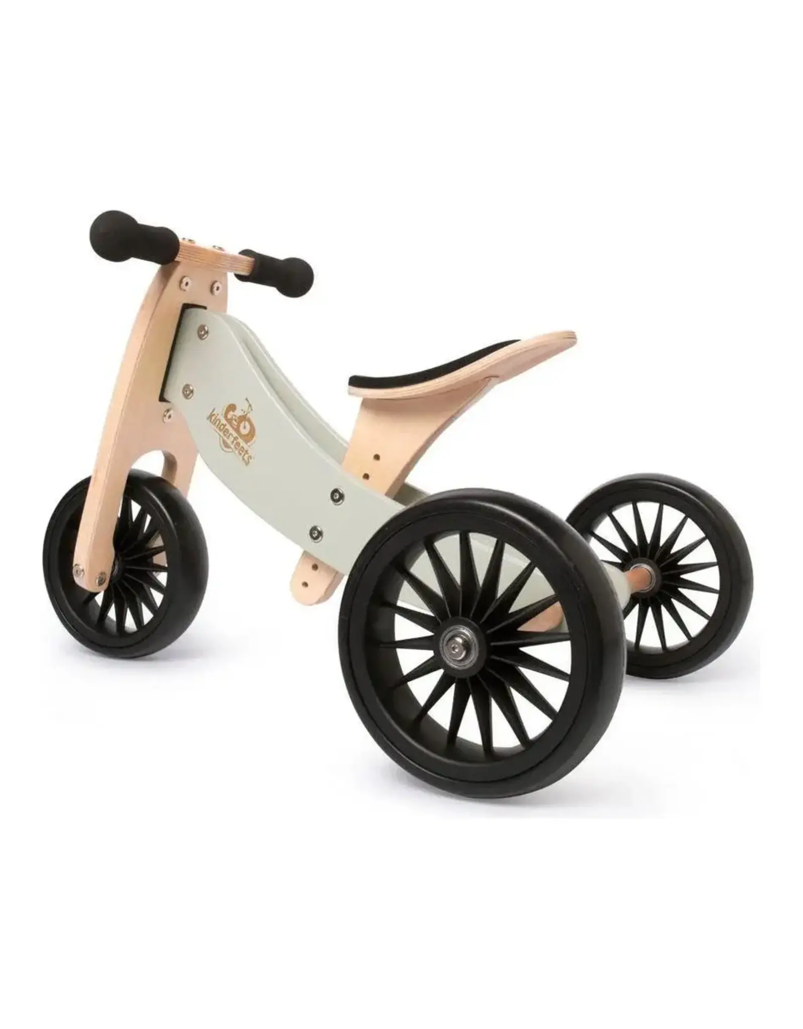 Kinderfeets Tiny Tot Plus Bike - Silver/Sage