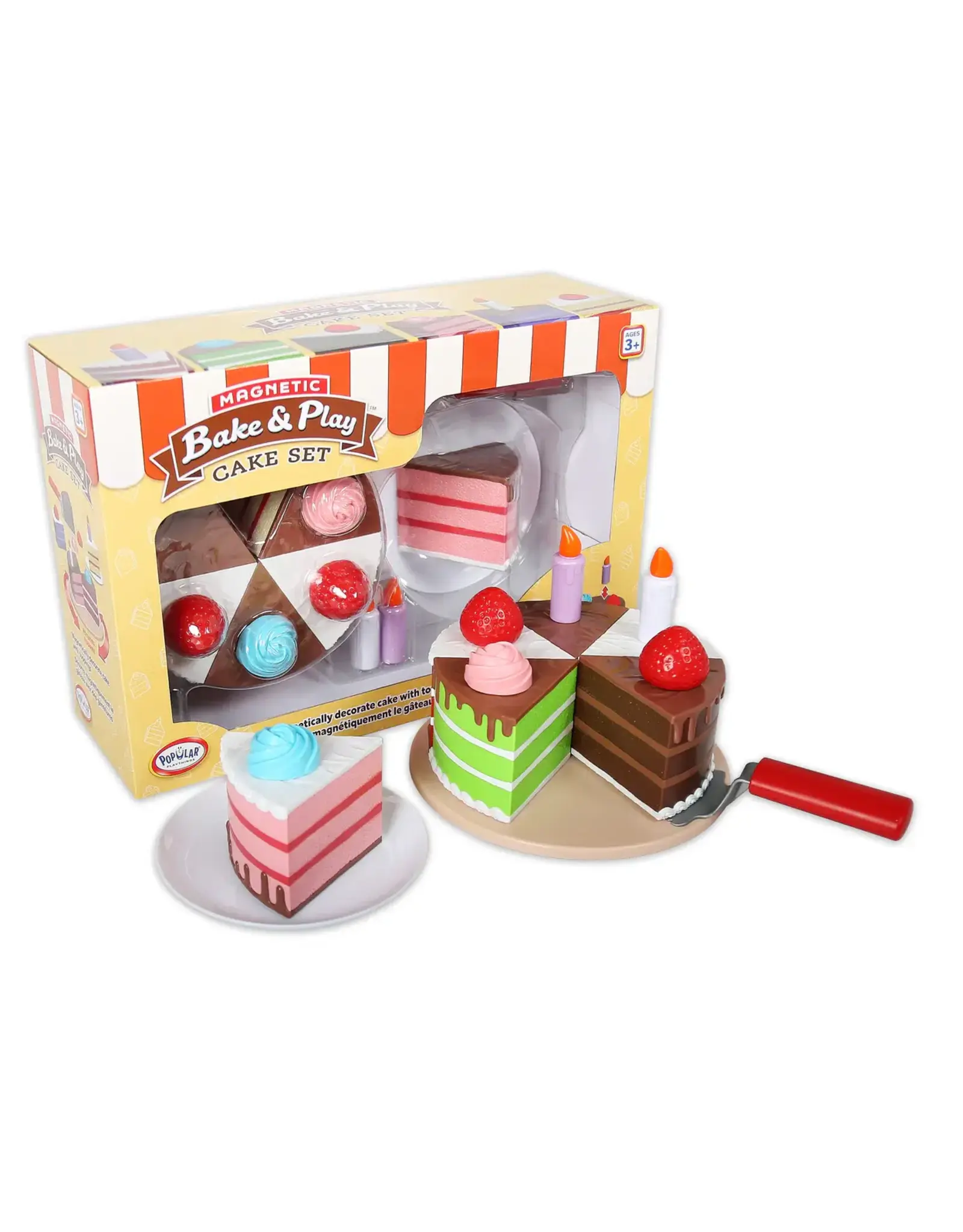 Magnetic Bake and Play Cake Set