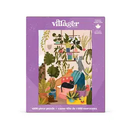 Villager Puzzles Balcony Cats 1000pc