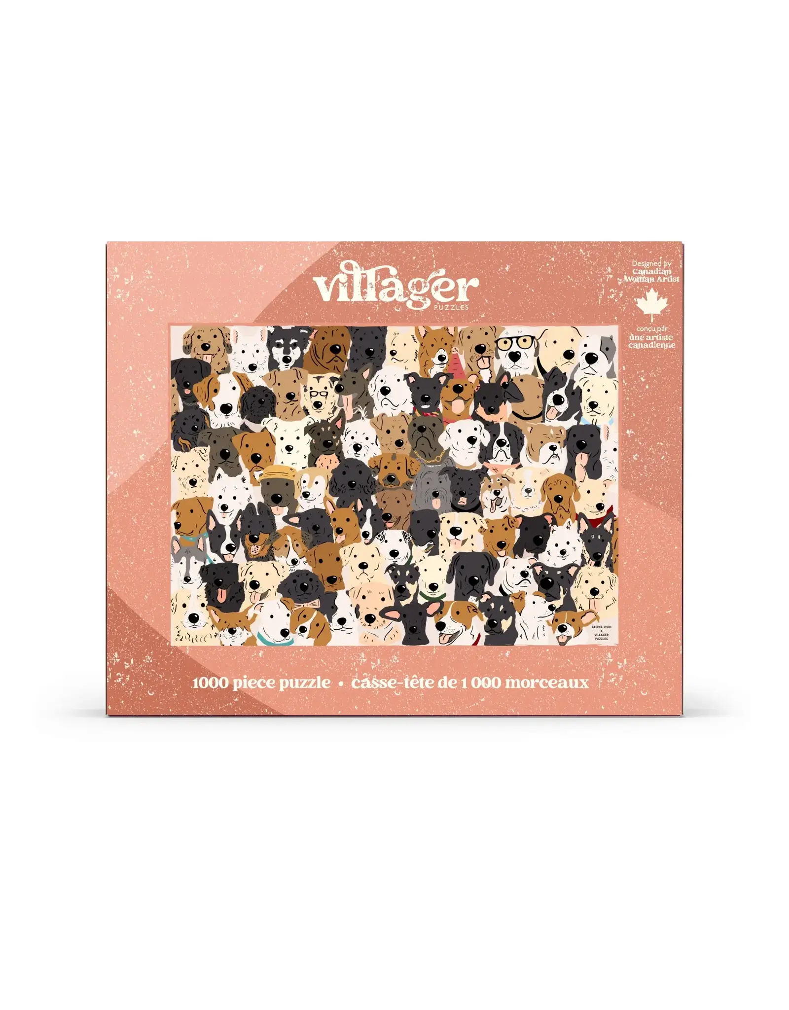 Villager Puzzles Rescue Dogs 1000pc