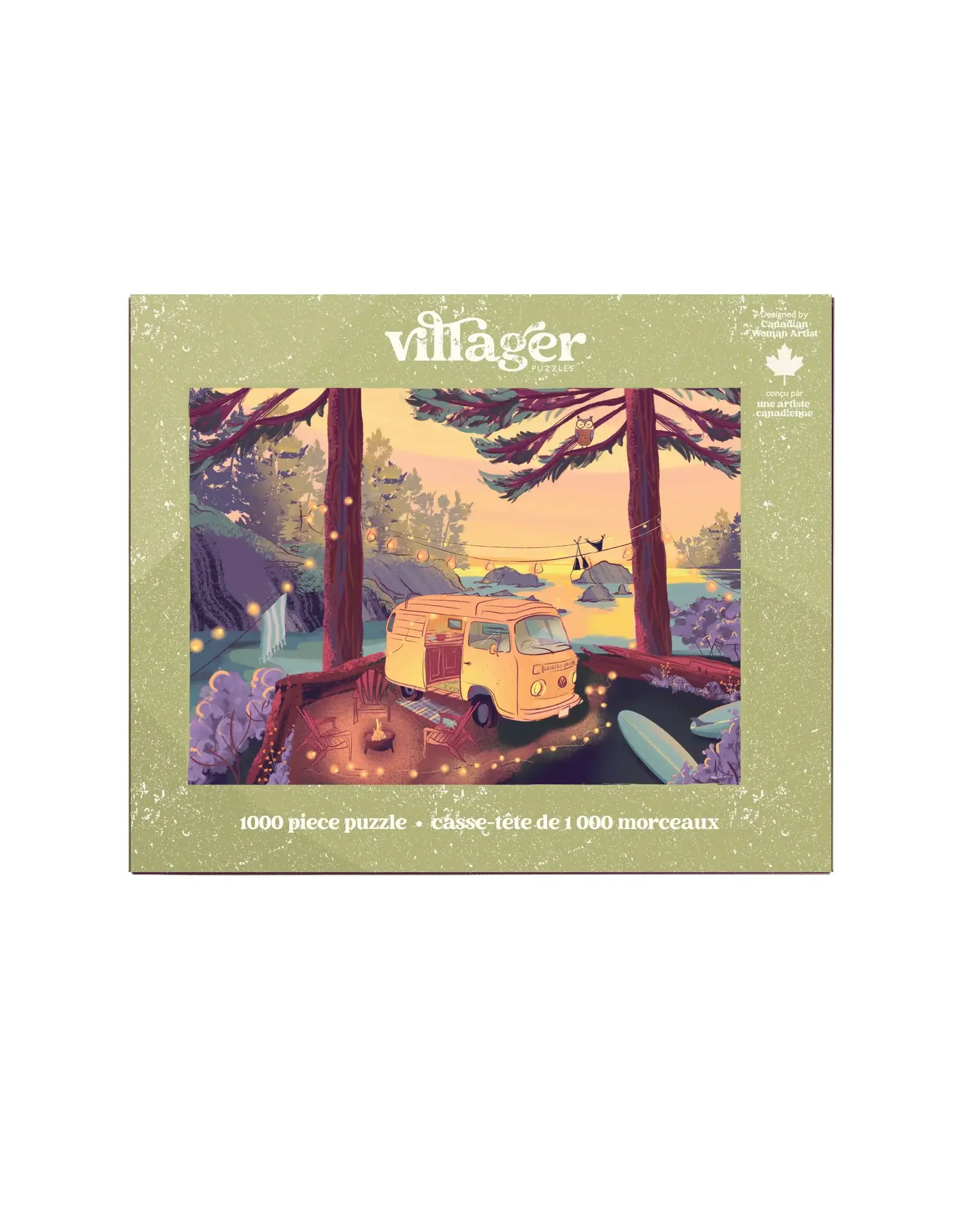 Villager Puzzles Twilight Campsite 1000pc