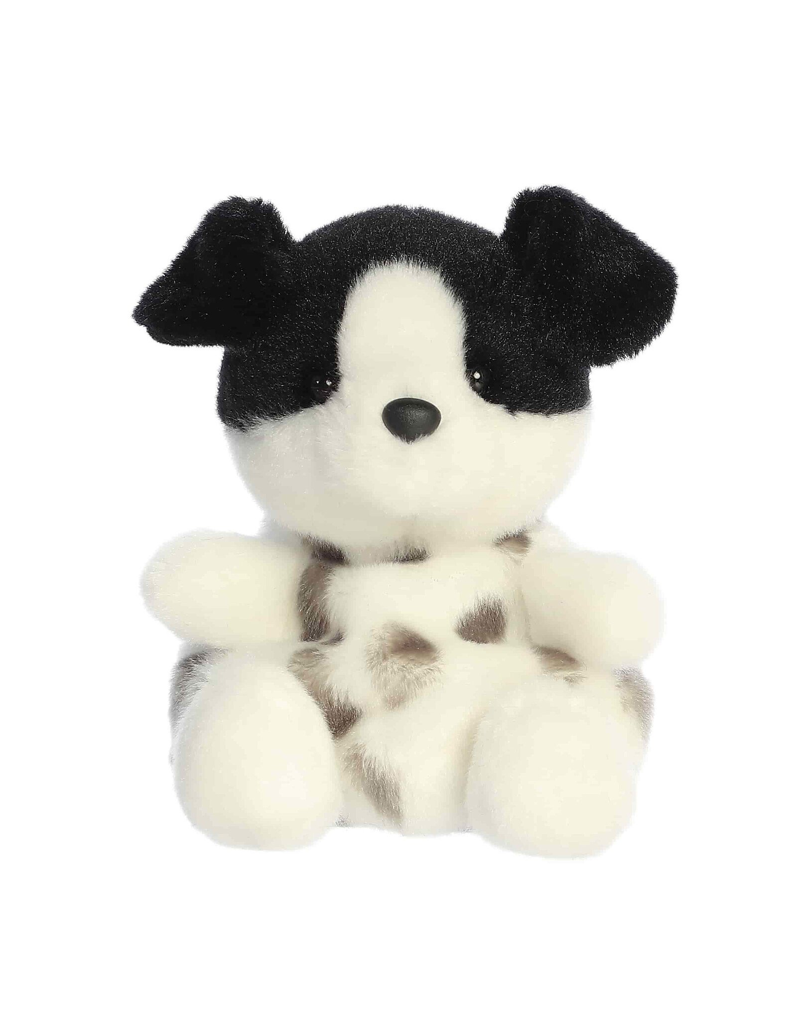Aurora Palm Pals - 5" Snorkels Black & White Dog