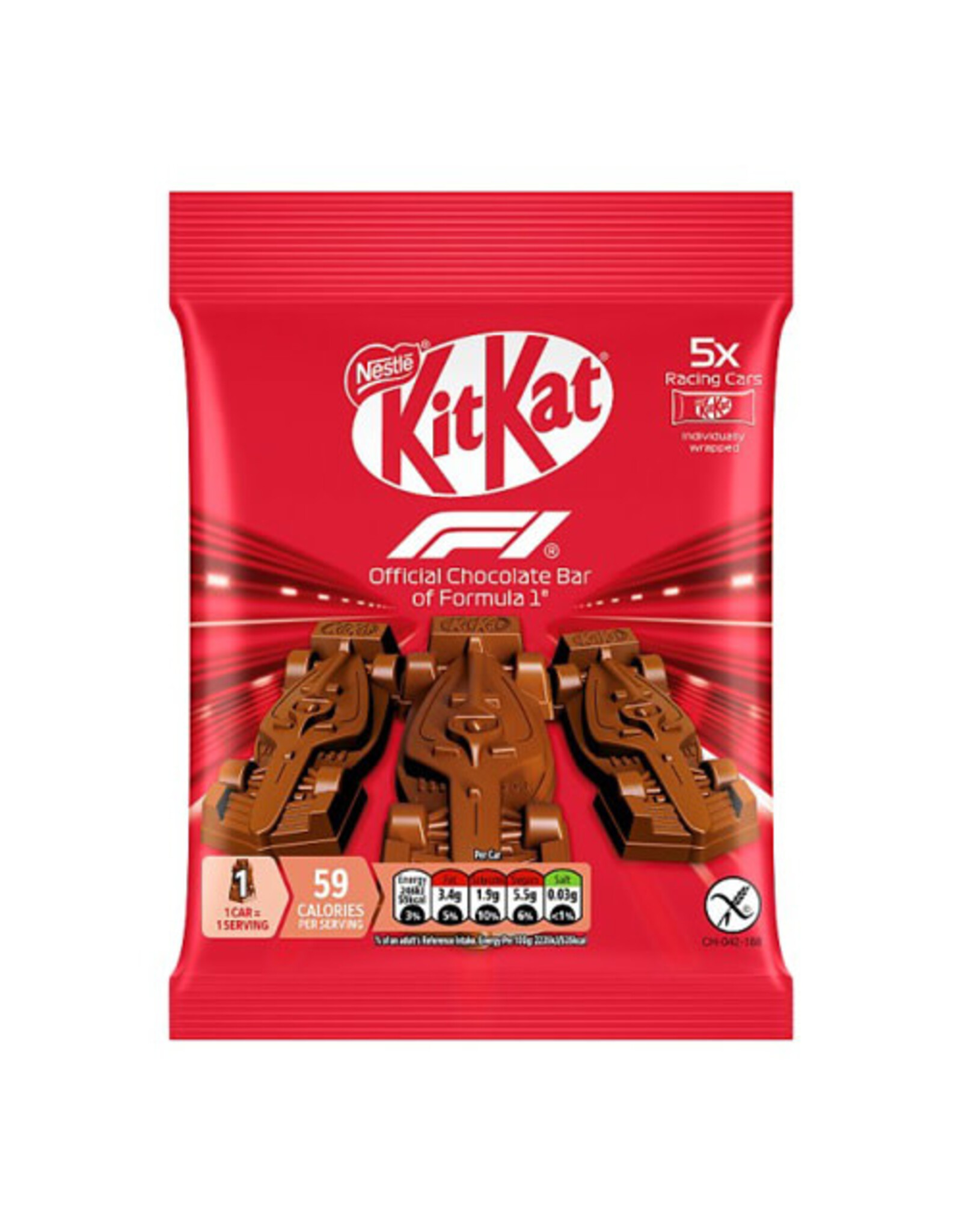 Nestle Kit Kat Icon F1 Pouch 55g (British)