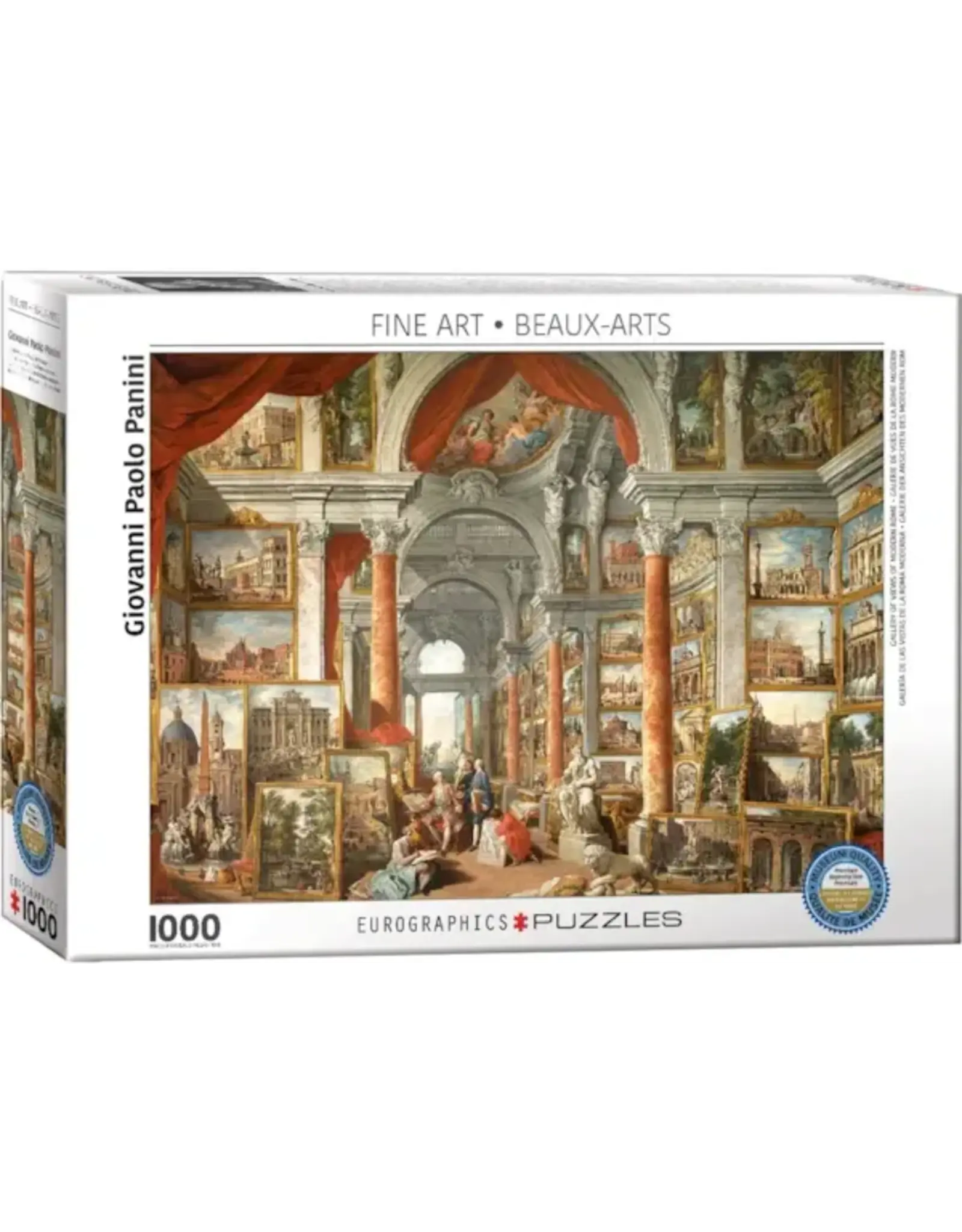 Eurographics Gallery of Views of Modern Rome 1000pc